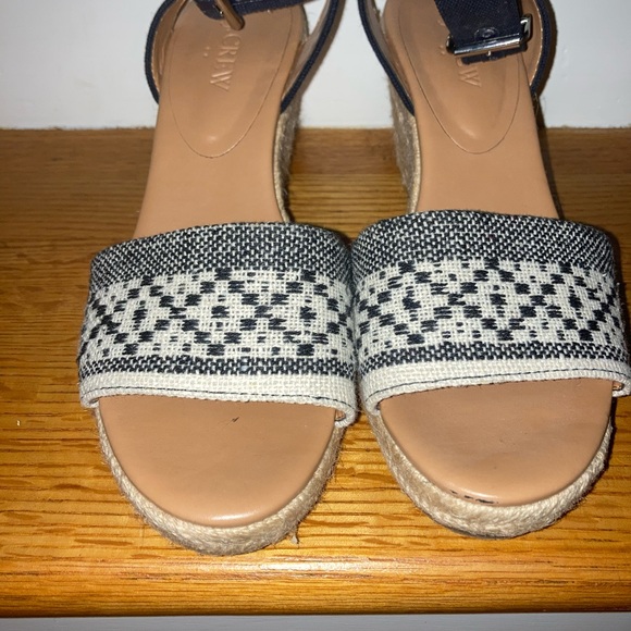 Jcrew espadrille wedges - Picture 2 of 7